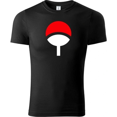 Naruto tričko Uchiha Clan černá