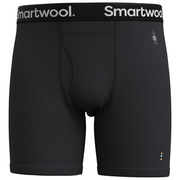 Smartwool M Everyday Merino Boxer Brief Boxed Размер: M / Цвят: черен