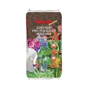 Florcom Substrát izbové kvetiny Quality 20 L