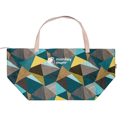 Monkey Mum® Cestovná látková taška pre doplnky Carrie Pôvab geometrie