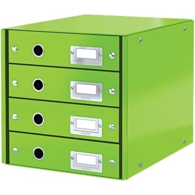 Leitz Click&Store, 4 zásuvky, zelená