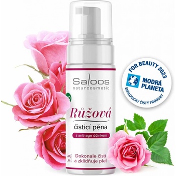 Saloos Bio Růžová čisticí pěna na pleť 150 ml