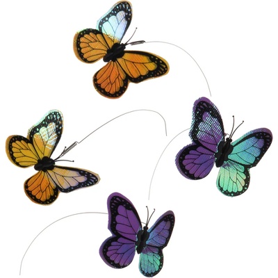 zooplus Exclusive 4бр. Funny Butterfly резервни пеперуди