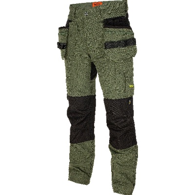 BENNON Работен панталон bennon erebos, зелен/черен (0276130050)