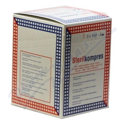 Steriwund Gáza kompr.ster.5 x 5 cm 8vrst.25x2 ks