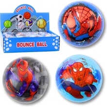 Penová loptička 6,5 cm s motívom SPIDER superhrdinu