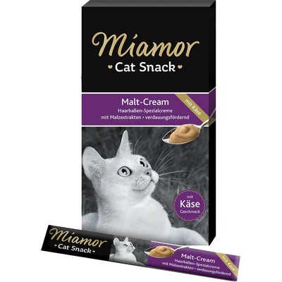 Miamor 6x15г крем с малц и кашкавал без зърно Miamor Cat Confect за котки
