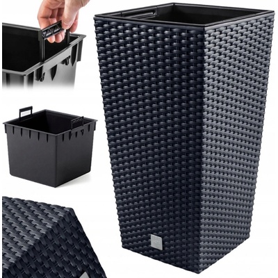 Prosperplast Květináč RATO SQUARE 19628/440U 17x17 cm