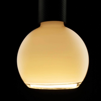 Segula LED žiarovka plávajúca E27 biela G125 5W 922 dim 55570