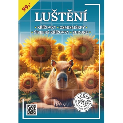 Luštění Chvilka pro relax křížovky, číselné křížovky, osmisměrky, sudoku