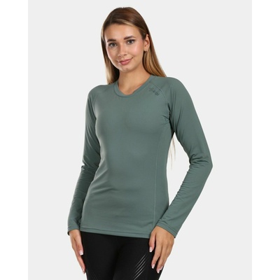 Kilpi Дамска функционална тениска с дълъг ръкав Kilpi SPOLETO-W Хаки Kilpi | Zelen | ЖЕНИ | 46