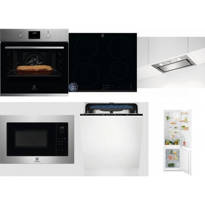 Set Electrolux KOFGH70TX + LIR60433B + LFG716X + EMS4253TEX + EES48200L + LND5FE18S