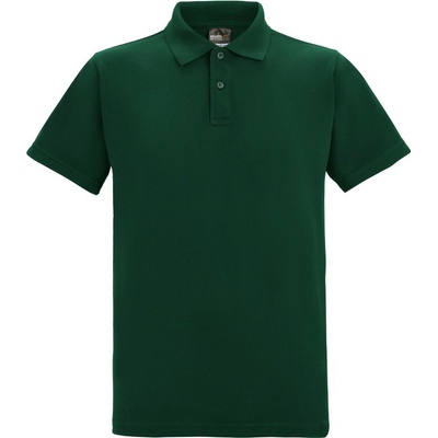 Regatta Professional polokošile TRS 101 těžká bavlna unisex krátký rukáv COT36S10154000-bottle green