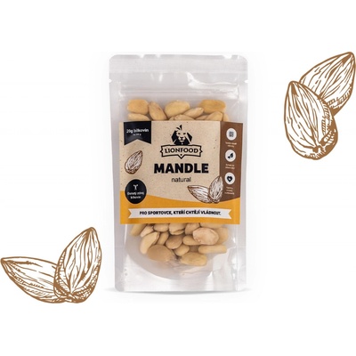 LIONFOOD Mandle NATURAL 1000 g