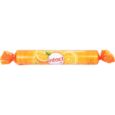 INTACT Hroznový cukor vitamínC pomaranč 40 g