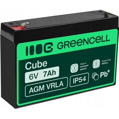 Green Cell AGM12 6 V 7 Ah