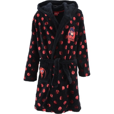 Sun City Župan Kouzelná Beruška coral fleece černý