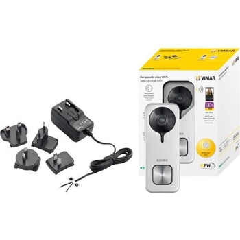 Image 1 of Vimar K40960 Комплект за Wi-Fi видео звънец, щепсел мултистандарт, с изход 24 Vdc (K40960)