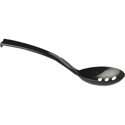 APS Lyžička na pochúťky/olivy 6 ks čierna výška 40 mm dĺžka 230 mm