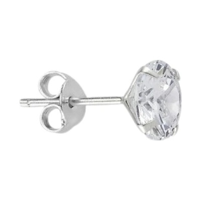 Olivie stříbrná náušnice ZORA 8745