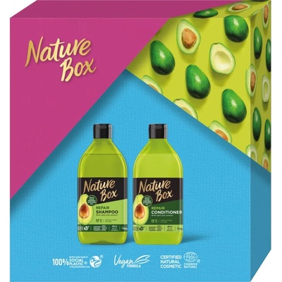 Nature Box Avocado подаръчен комплект (за цъфтяща коса)