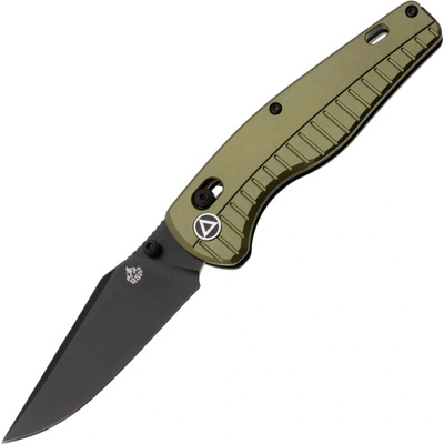 ! QSP Reptile 14C28N, black,Handle: OD Green aluminum QS165-B2