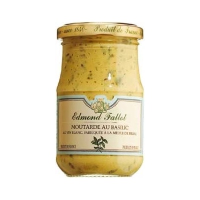 Bosfood Dijonská hořčice s bazalkou jemná Fallot 105 ml