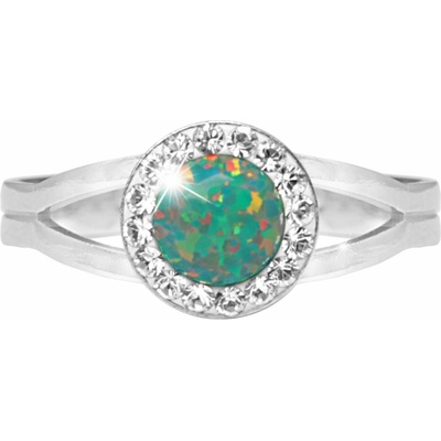 JSB Bijoux Opálek s křišťálovými kameny Swarovski Mix Green 92700040mixgr