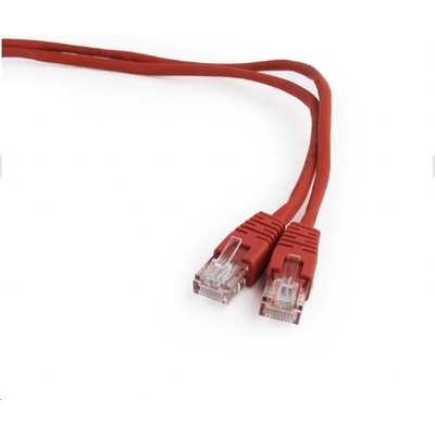 Gembird PP12-2M/R patch, CAT5e, UTP, 2m, červený