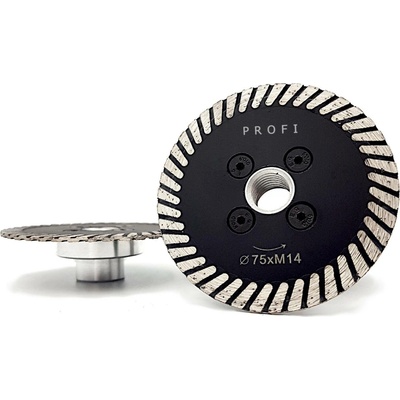 Řezný kotouč PROFI Diamond Technique 75 mm M14 XBLACK
