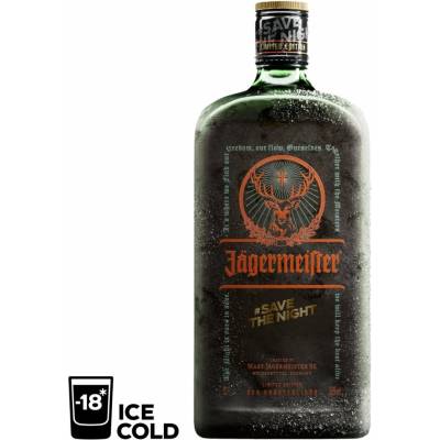 Jägermeister Save the Night 35% 0,7 l (čistá fľaša)