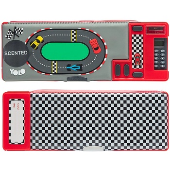 YOLO Ретро несесер YOLO Racing Car - Ароматизиран, с калкулатор (121278-165-8)