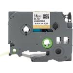 COMPATIBLE Лента лам. Brother TZE841 BK/GO 18/8 съв (HTZE841)