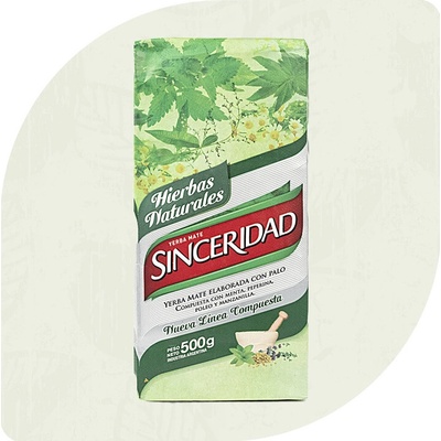 Yerba maté Sinceridad Hierbas 500 g