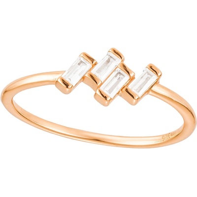 Olivie Strieborný prsteň PATRISHA ROSE 8862