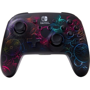PowerA Enhanced Wireless Controller Nintendo Switch with Lumectra Galactic Vortex (NSGP0349-01)