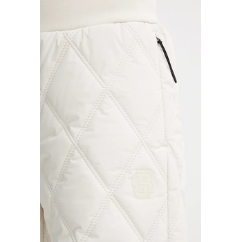 BOSS Панталон boss в бежово с широка каройка, с висока талия 50544382 (50544382)