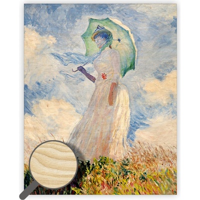 Drevený obraz Monet
