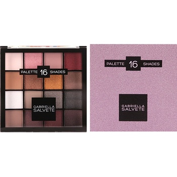 Gabriella Salvete Paletka 16 očních stínů Palette 16 Shades 02 20,8 g