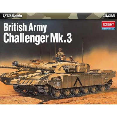 ACADEMY Model Kit tank 13426 British Army Challenger Mk.3 1:72