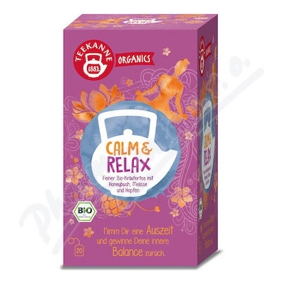 TEEKANNE Bio Organics Calm & Relax 20 x 1,8 g