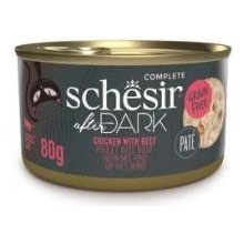 Schesir Cat After Dark Paté kura hovädzie 80 g