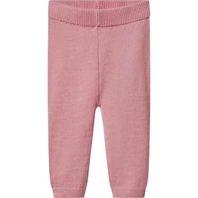 Lupilu Dětské pletené kalhoty z vlny Merino světle růžová – Zboží Dáma