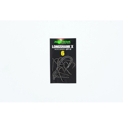 Korda Long Shank X vel.4 10 ks
