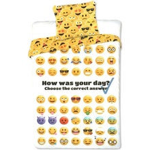 FARO Obliečky Emoji Bavlna 140x200 70x90