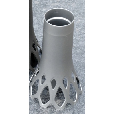 Plastia Květináč plast šedý 8,5 x 18 x 30 cm