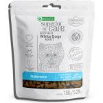 Nature's Protection Superior Care White Dogs Endurance with Insects- снакс за поддържане на издръжливостта с насекоми и ориз за възрастни кучета от всички породи с бяла козина- 150гр