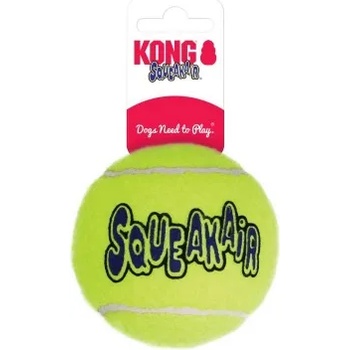 Image 1 of KONG air squeaker tennis ball medium - играчка за куче от гума, тенис топка, с пищялка - 1 бр - САЩ - ast2be