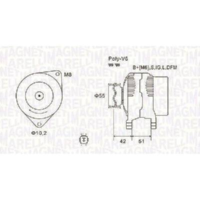 generátor MAGNETI MARELLI MQA2126