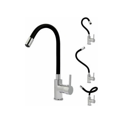 ROUSSEAU Смесител Rousseau 4060589 Сив Черен/Сив Неръждаема стомана Месинг